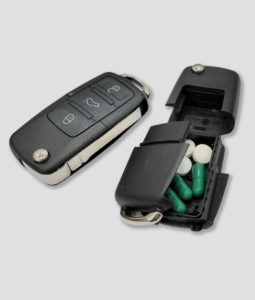 Autosleutel opbergvakje - geheime opbergruimte - secret carkey