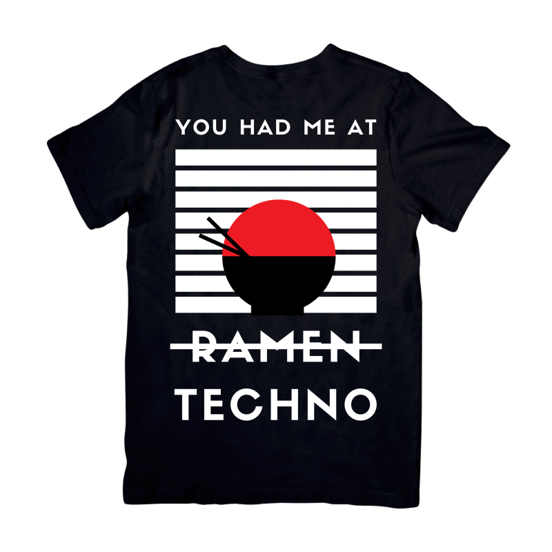 beste techno shirt - festival tshirt