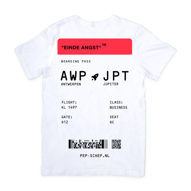 Einde angst shirt België