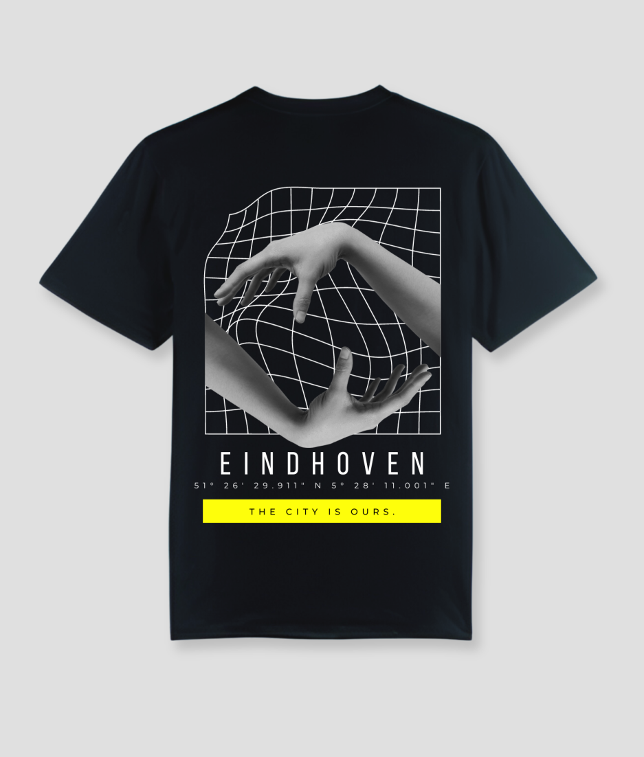the city is ours eindhoven tshirt - eindhoven coördinaten tshirt - rave tshirt coördinaten