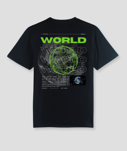 world shirt - de beste festival kleding voor mannen en vrouwen