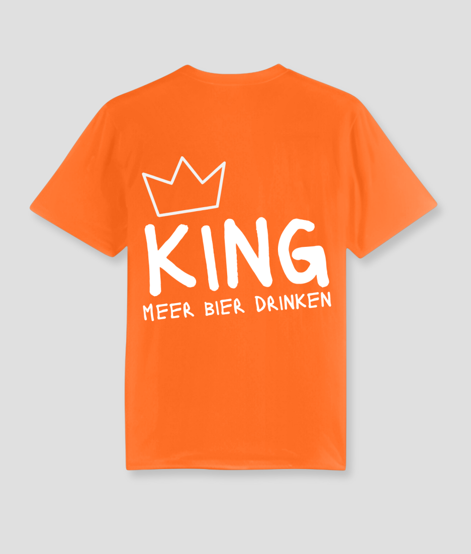 Kingday kleding en oranje tshirts