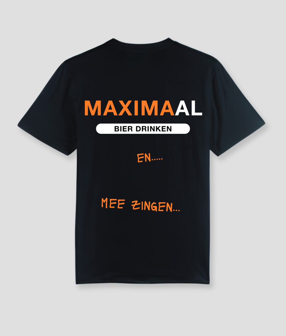 Koningsdag kleding zwart oranje - maxima willem