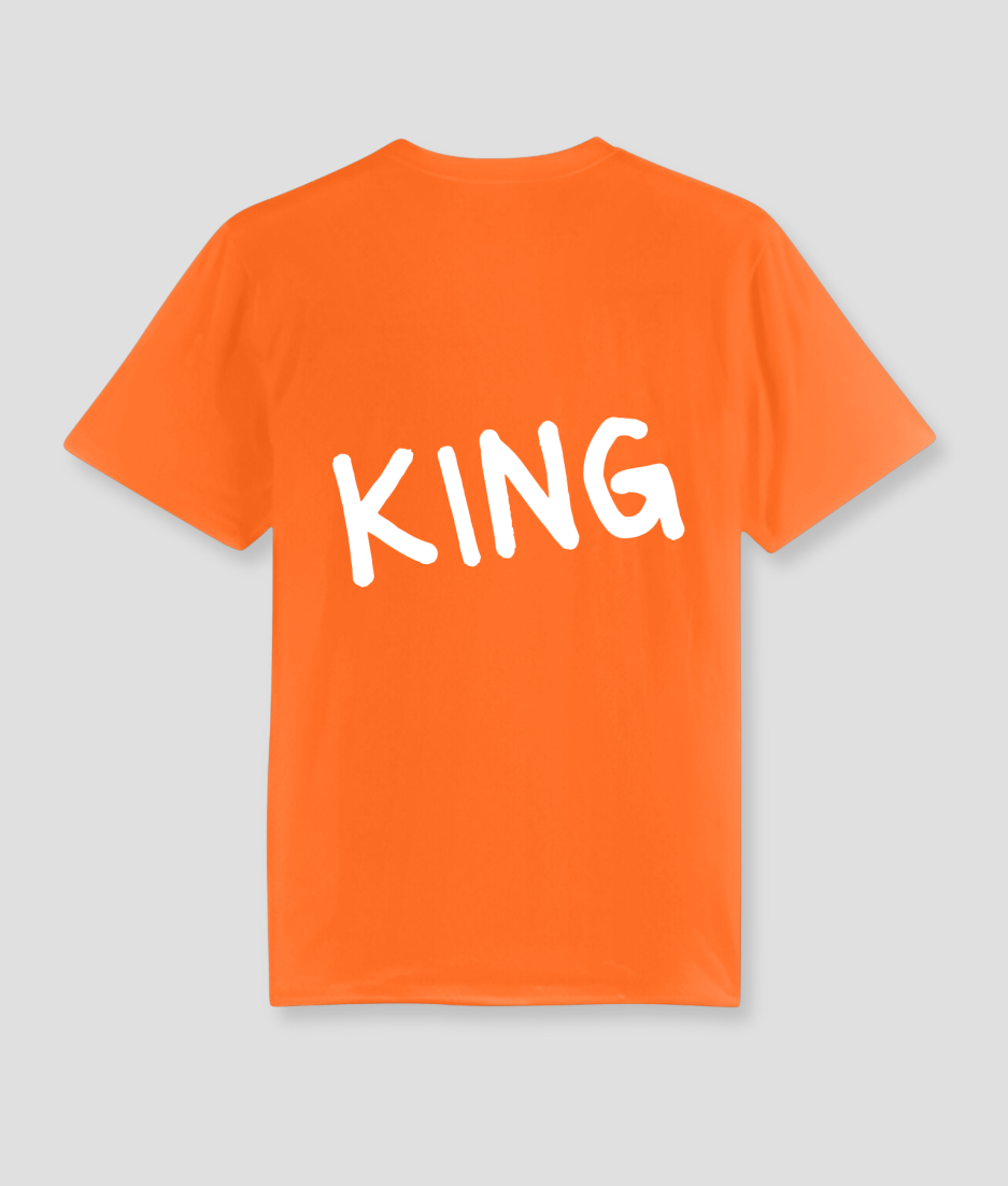 Oranje tshirt king