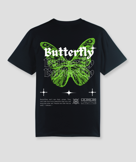 tshirts butterfly - festival zomer