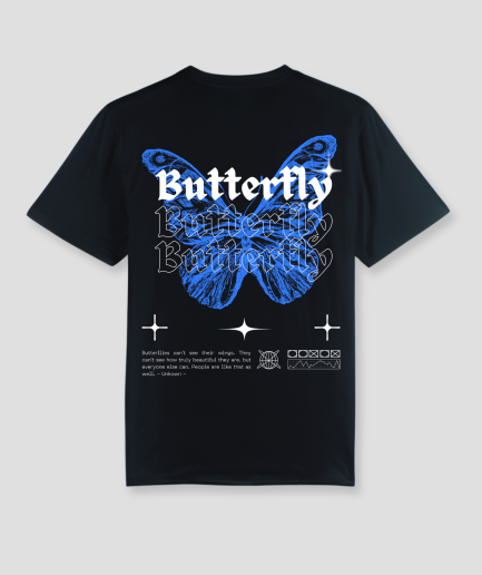 vlinder tshirt