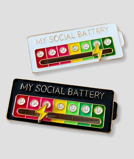 Social battery clip