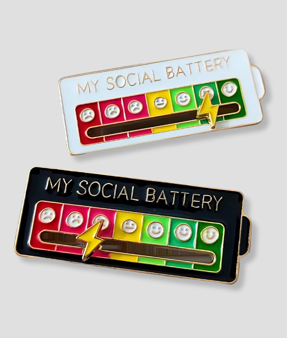 Social battery clip