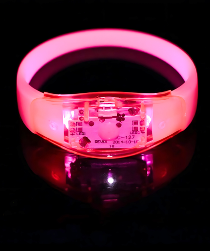 led geactiveerde armbanden