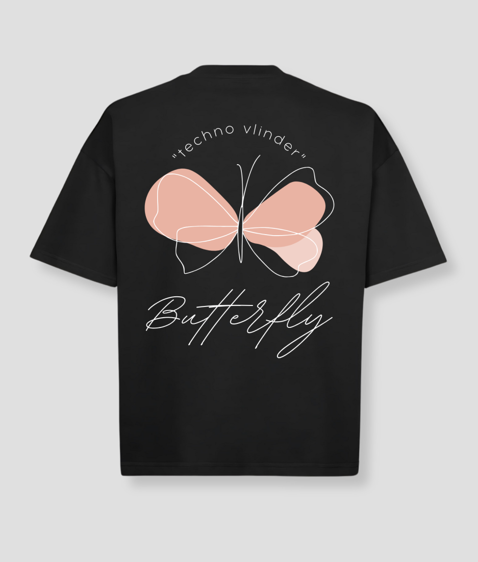 Butterfly tshirt oversized