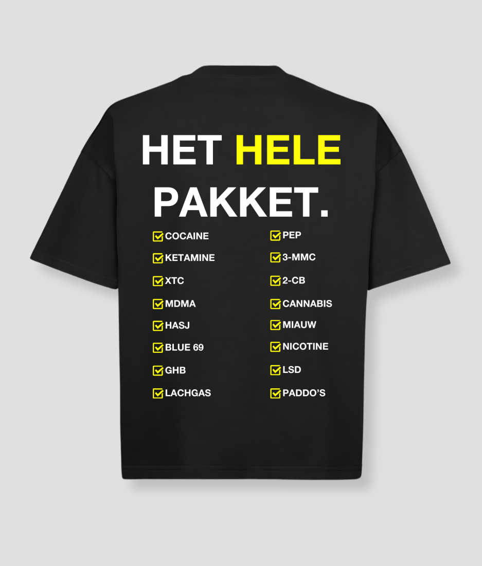 Hele pakket oversized tshirt