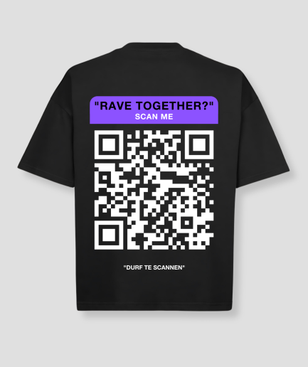 qr social media shirt