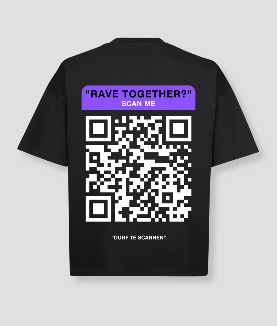 qr social media shirt