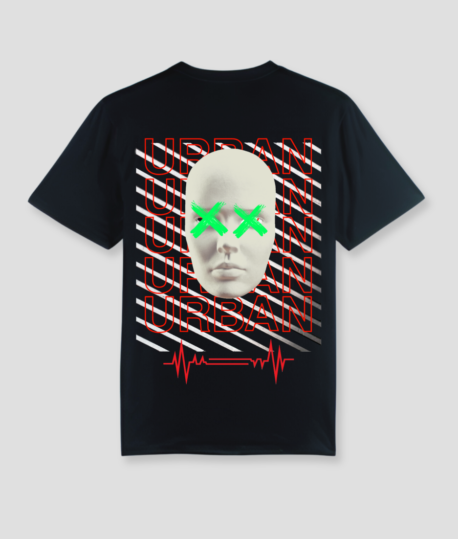 rave shirt zwart