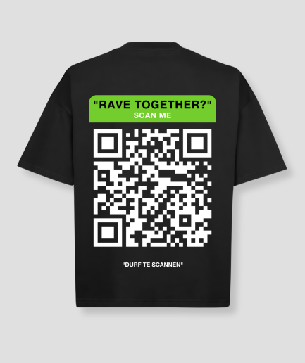 shirt met qr code er op