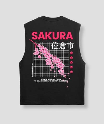 japans streetwear tanktop