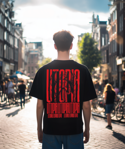 utopia tshirt oversized