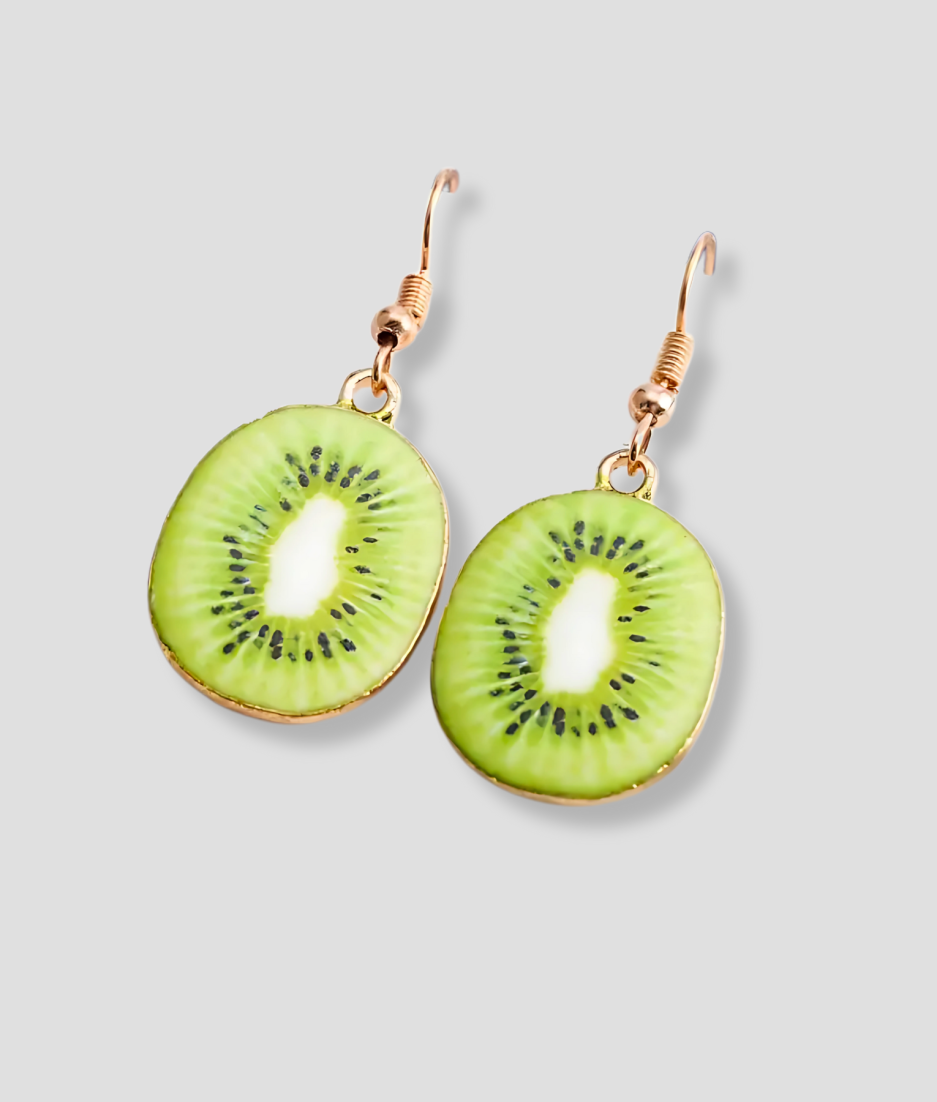 kiwi oorbellen