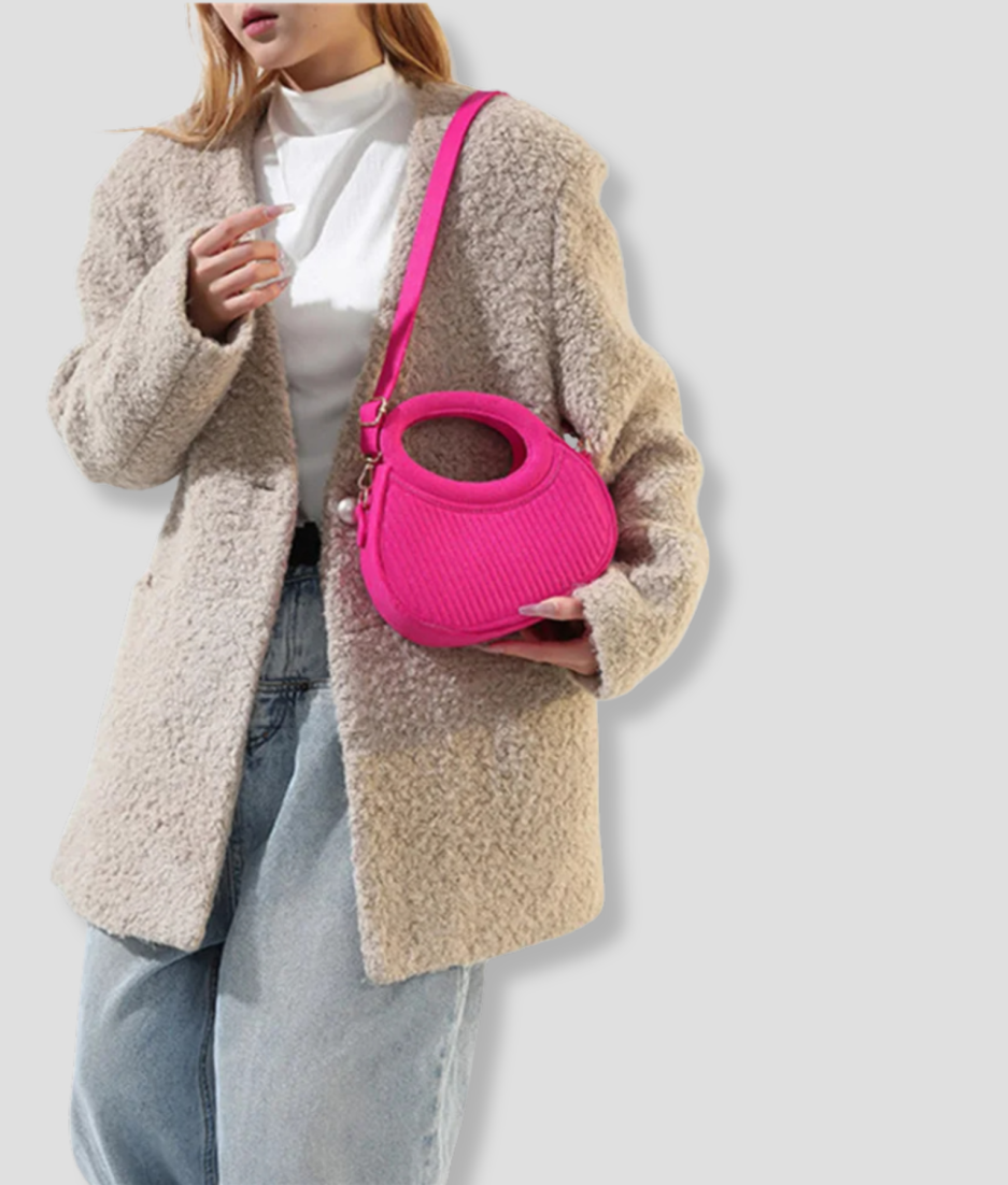 roze designer tas festivals