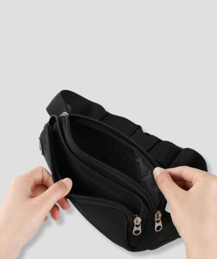 zwarte heuptas fanny pack