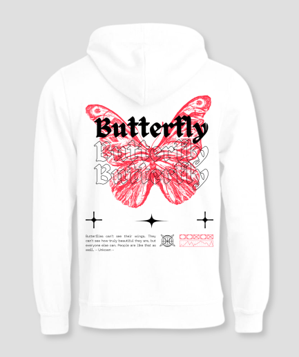 butterfly hoodie festivals