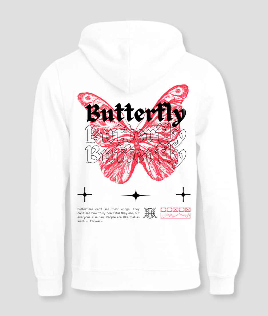 butterfly hoodie festivals