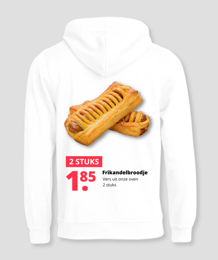 frikandelbroodje hoodie