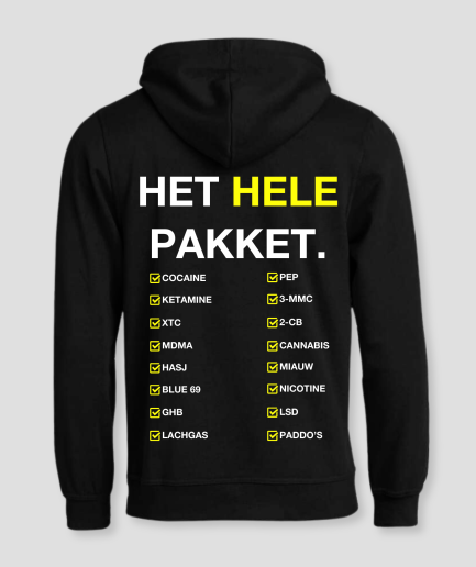 het hele pakket hoodie