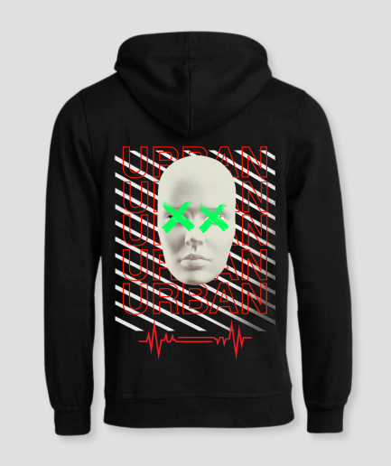 hoodie urban techno kleding