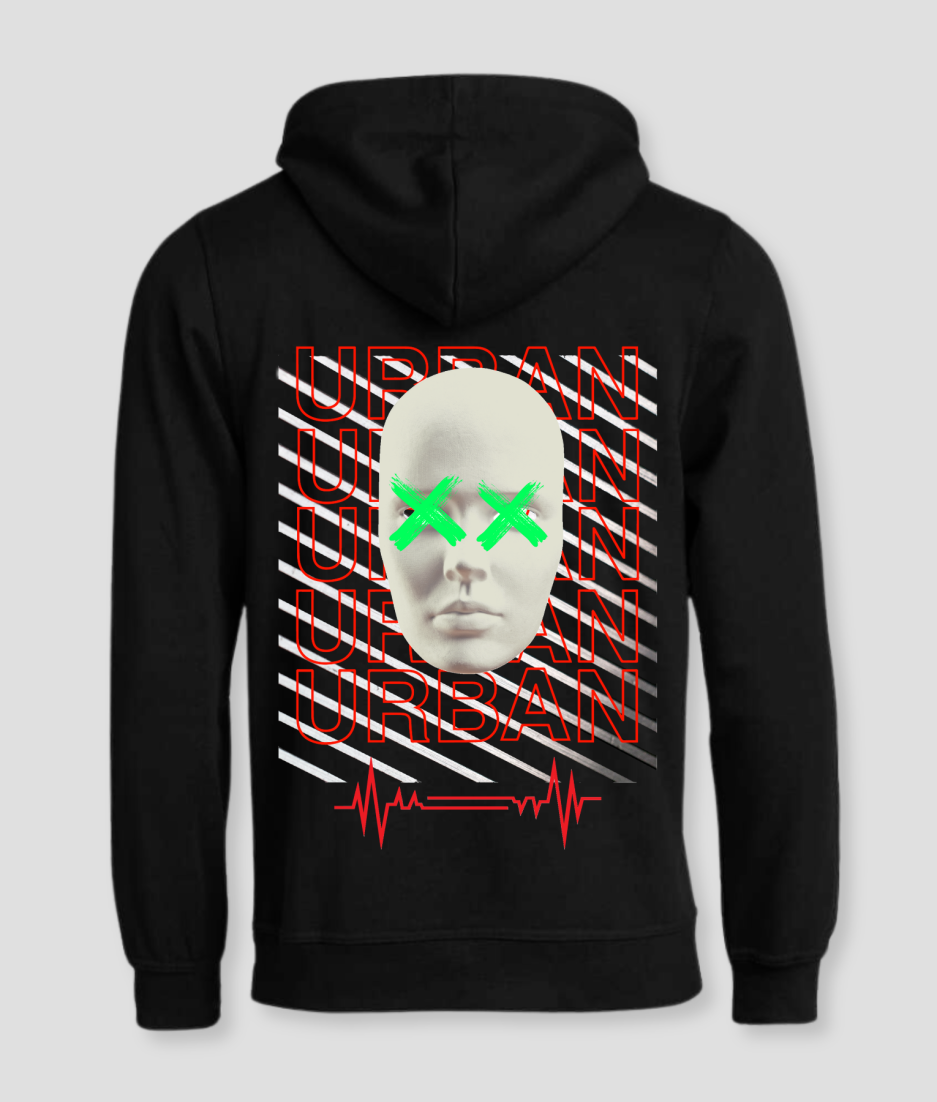 hoodie urban techno kleding