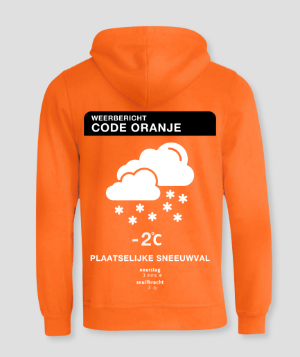 kingsday orange hoodie