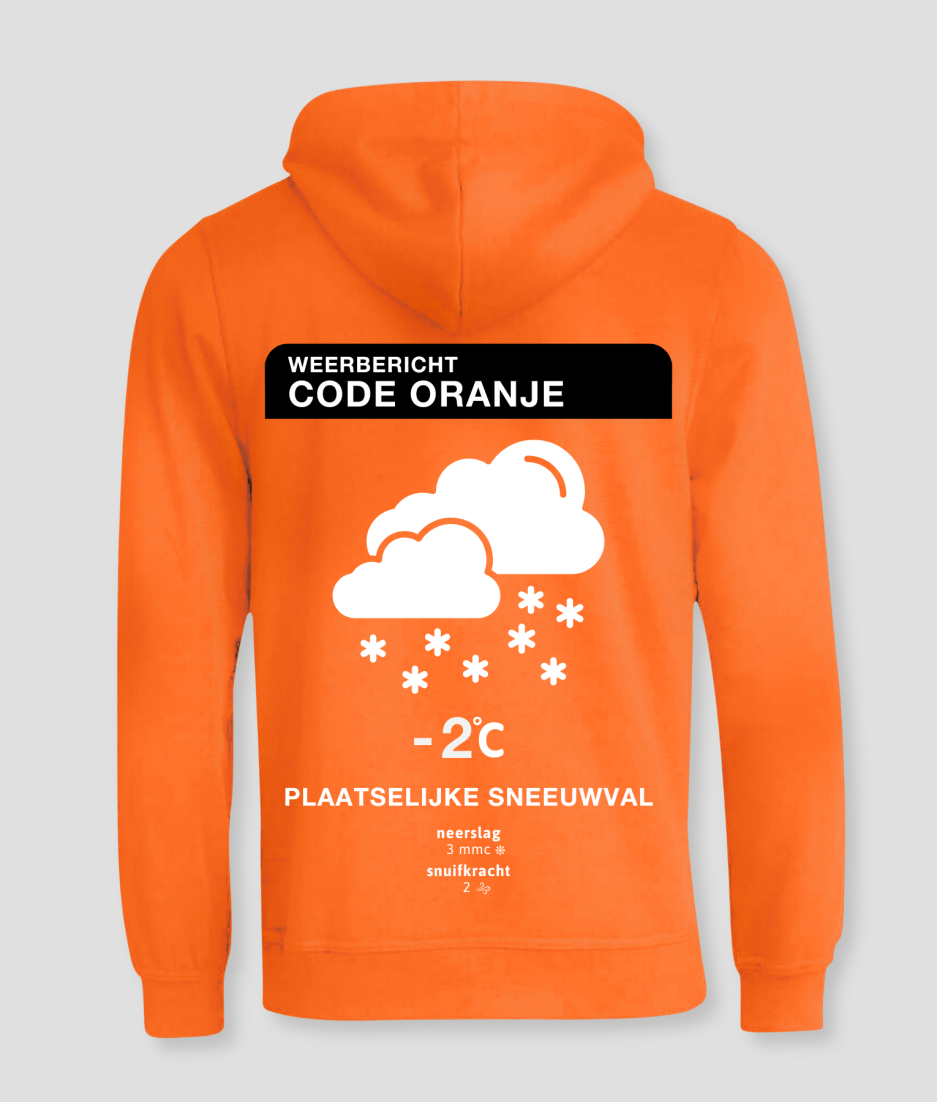 kingsday orange hoodie