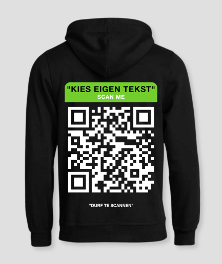 kleding met qr code link