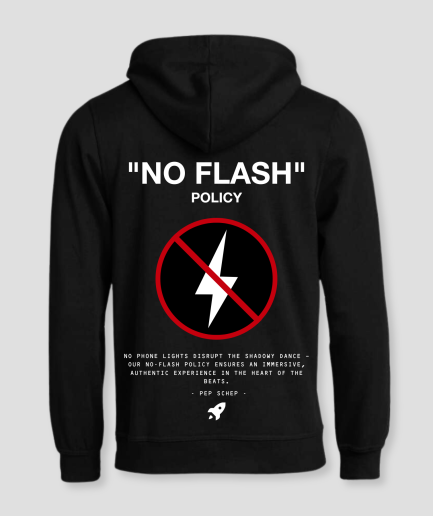 no flash hoodie