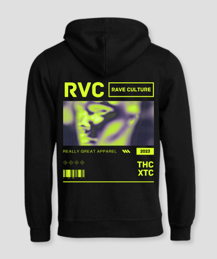 rave culture kleding hoodie