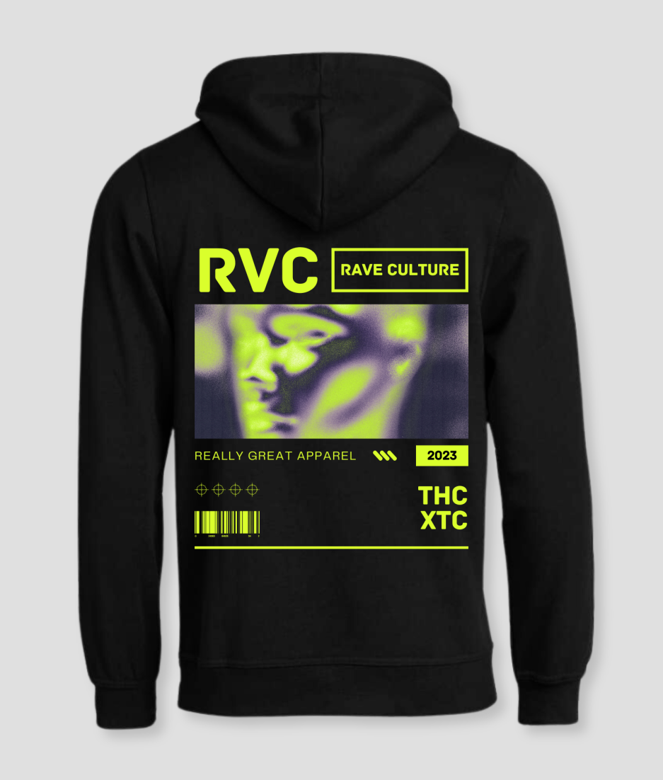 rave culture kleding hoodie