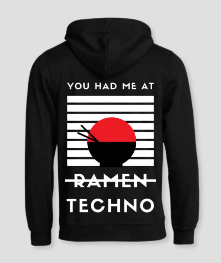 techno ramen hoodie