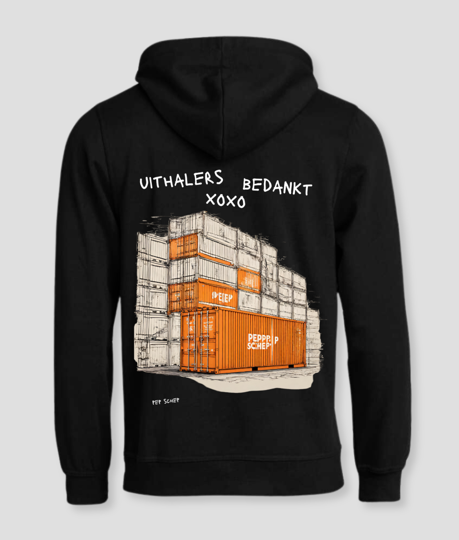 uithalers bedankt hoodie