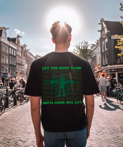 let the body flow tshirt oversized