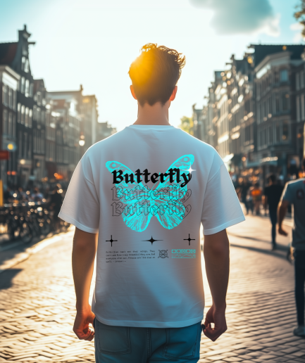 papillon tshirt