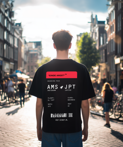 pepschep kleding boaridng pass tshirt