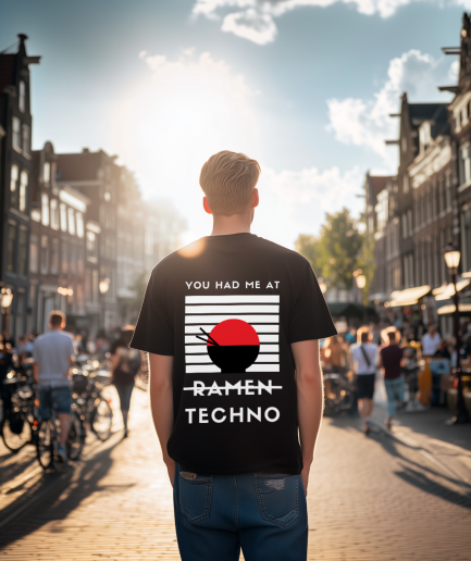 ramen techno shirt