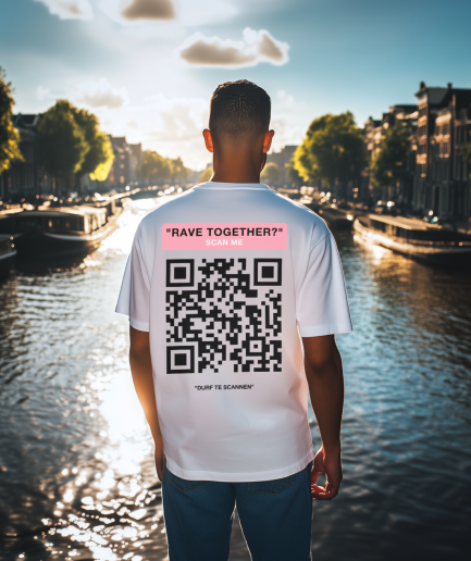 shirt met qr codes