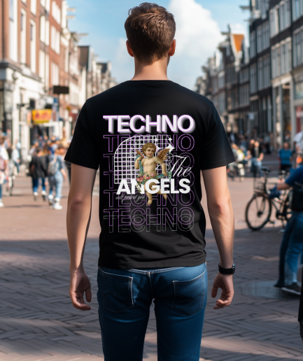 techno angels shirtje