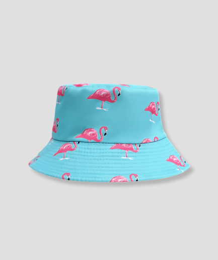 Blue flamingo