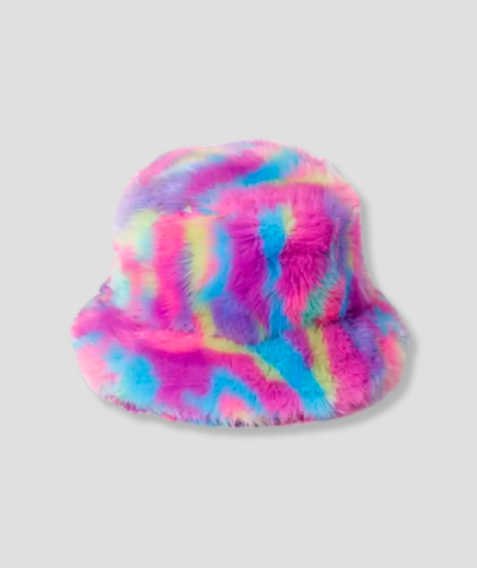 Purple fluffy