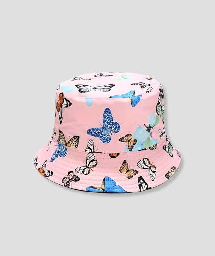 The pink butterfly