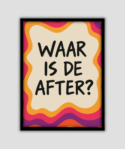 Waar is de after