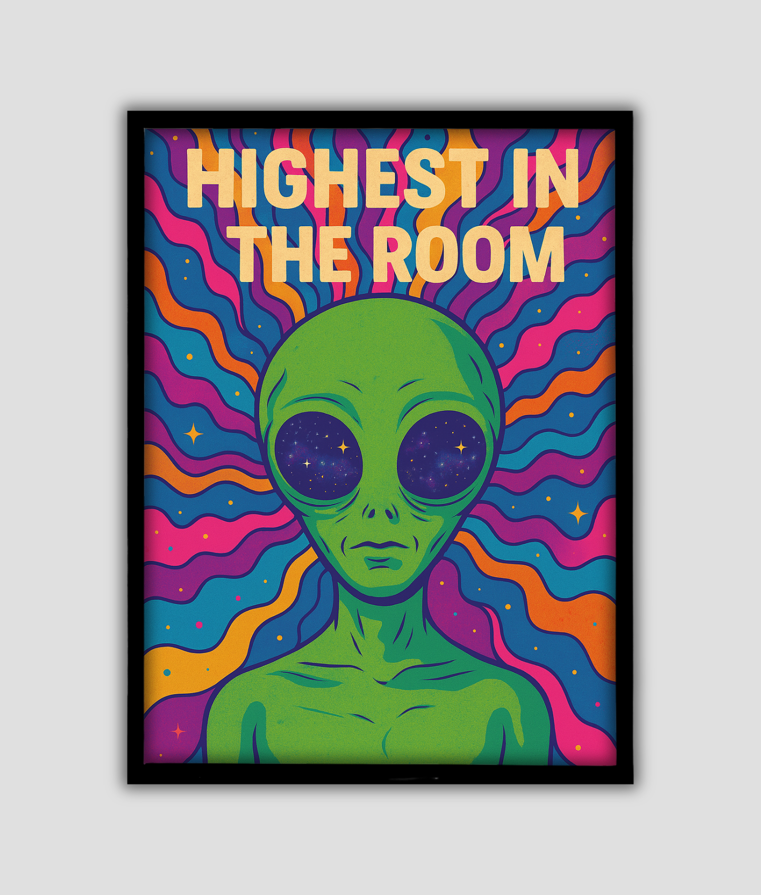 A3 high alien poster
