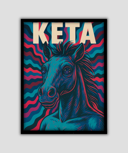 Paard kijkt toe
